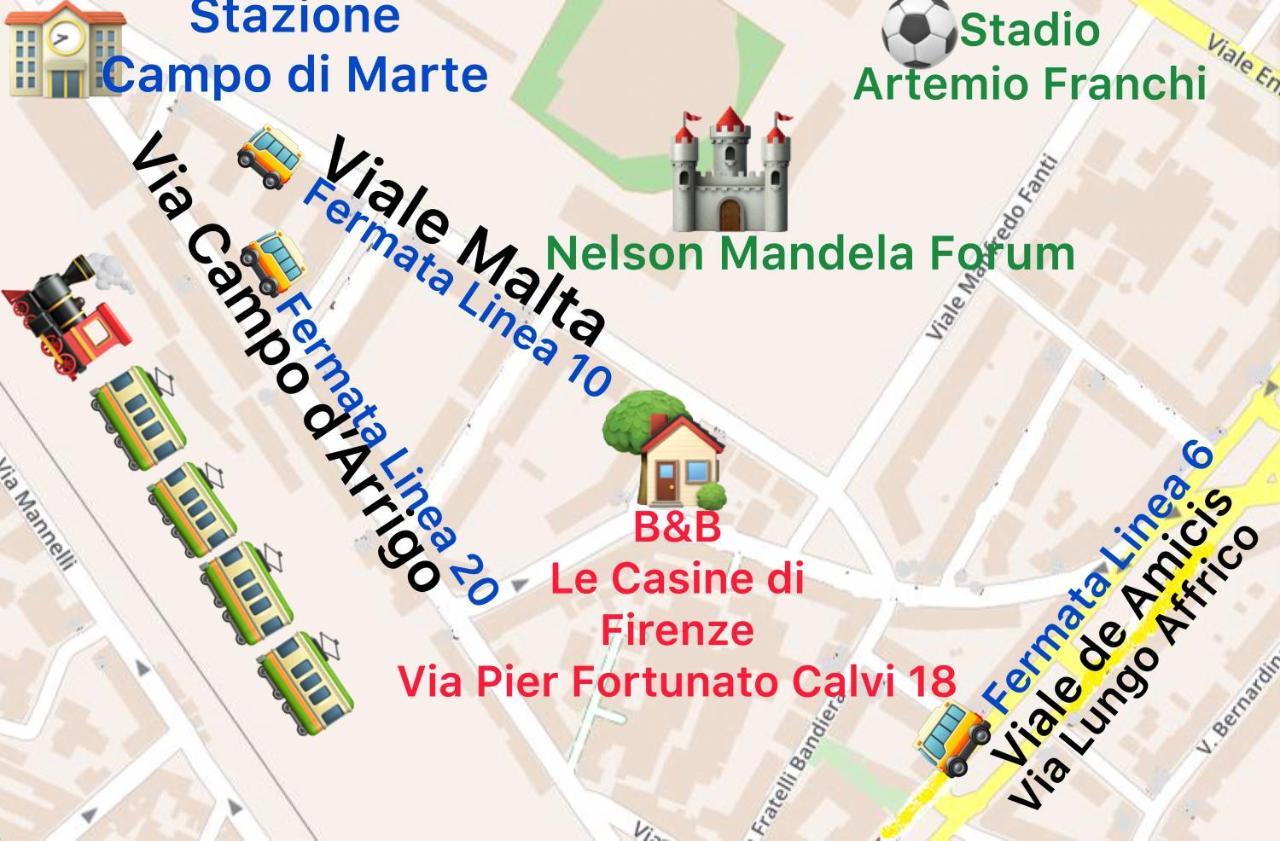 Bed and Breakfast Le Casine Di Firenze Экстерьер фото