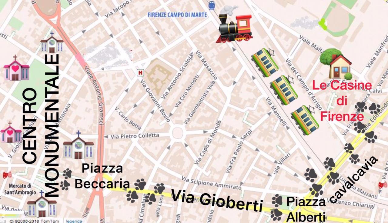 Bed and Breakfast Le Casine Di Firenze Экстерьер фото